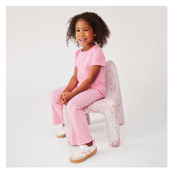 Toddler Girls' Rib T-Shirt